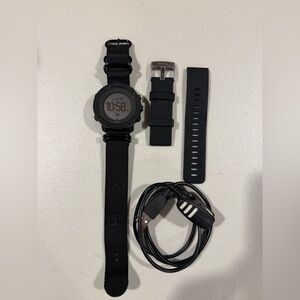 Suunto Traverse Alpha Stealth with Accessories